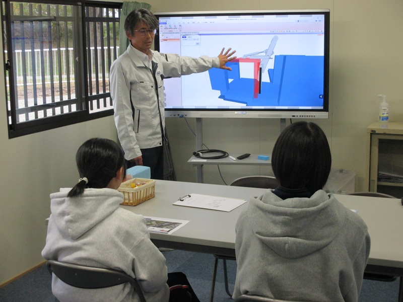 3次元データによる施工概要説明
